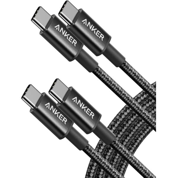 Braided USB-C charging cables