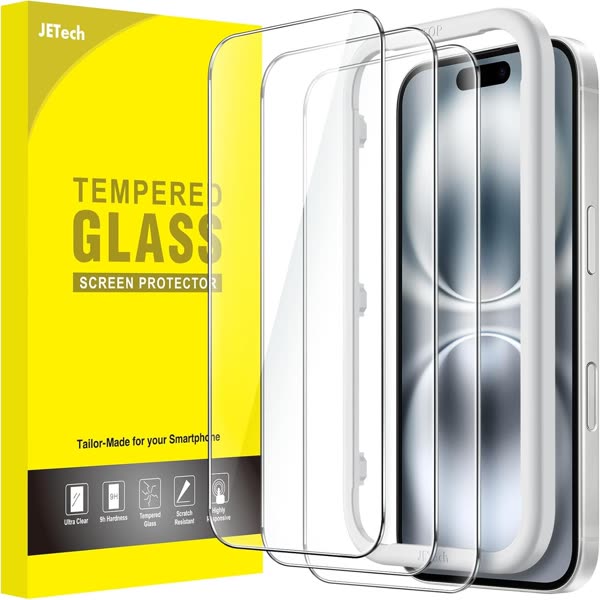 Tempered glass screen protector for iPhone
